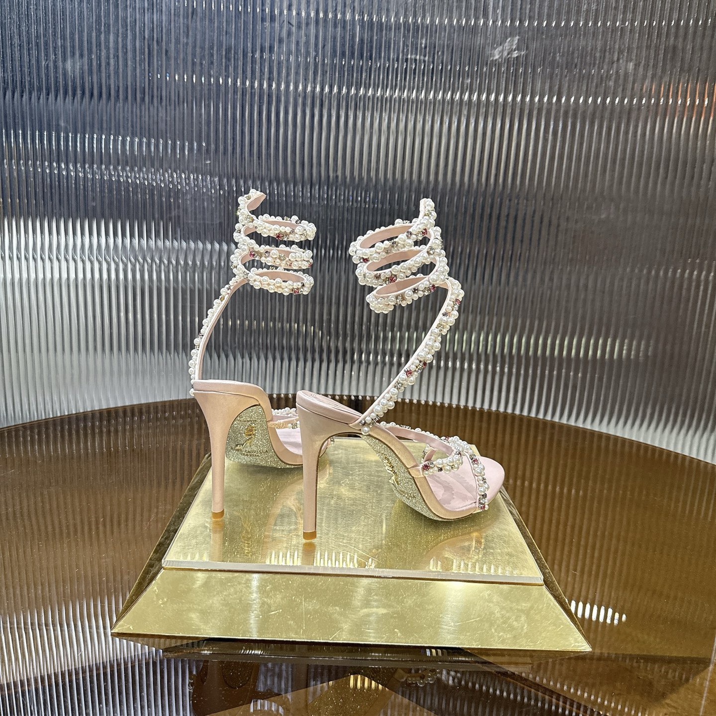 RC GOLDEN POWDER PINK SANDAL 80 - image 5
