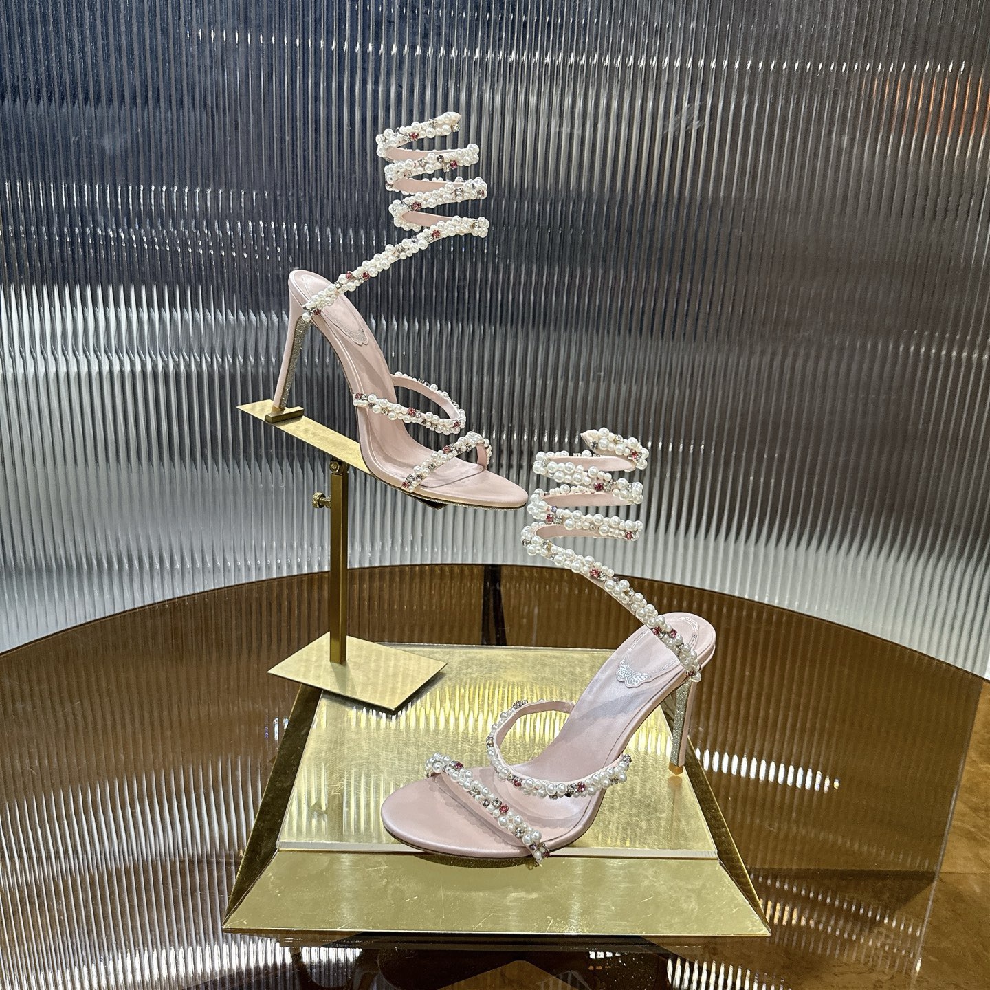 RC GOLDEN POWDER PINK SANDAL 80 - image 4