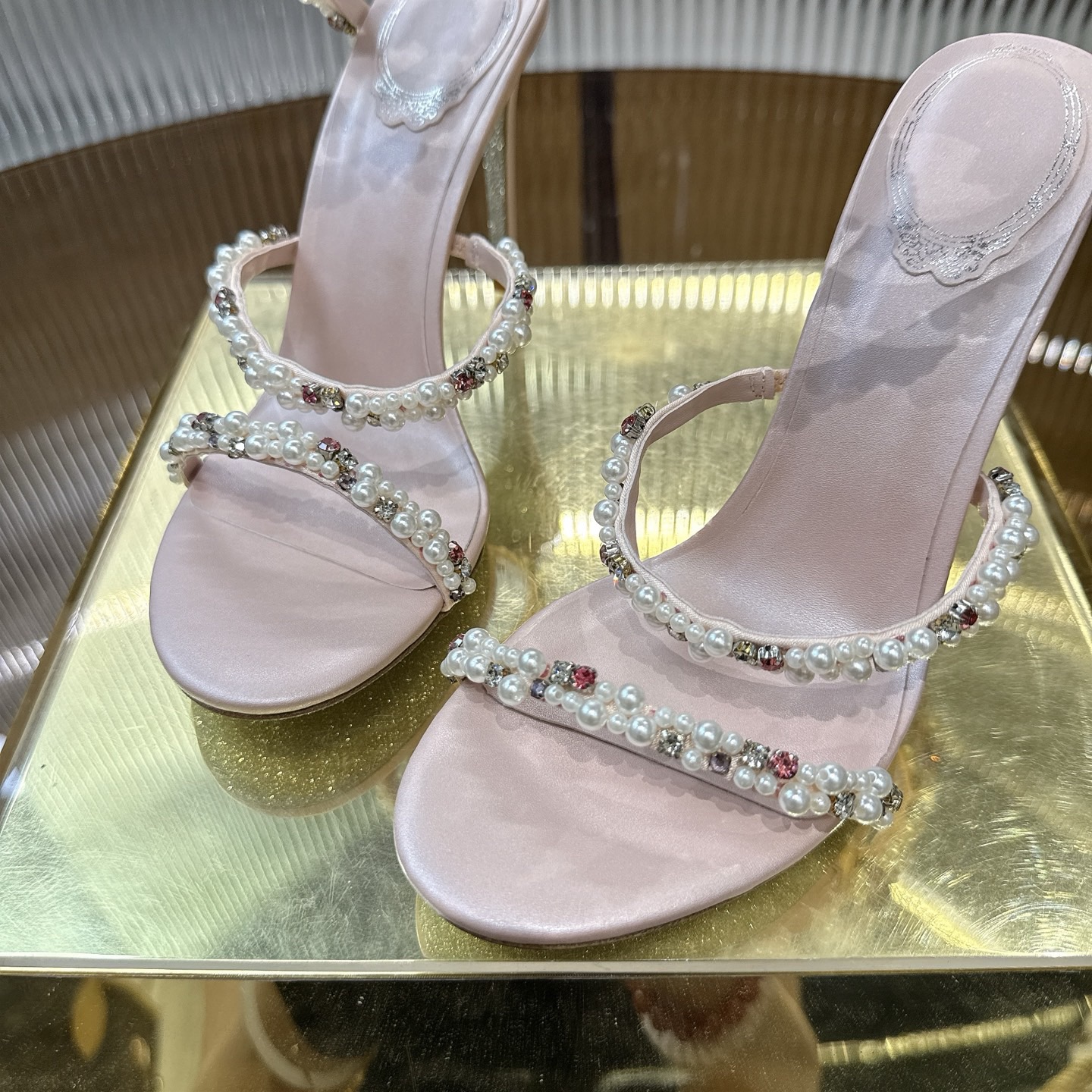 RC GOLDEN POWDER PINK SANDAL 80 - image 7