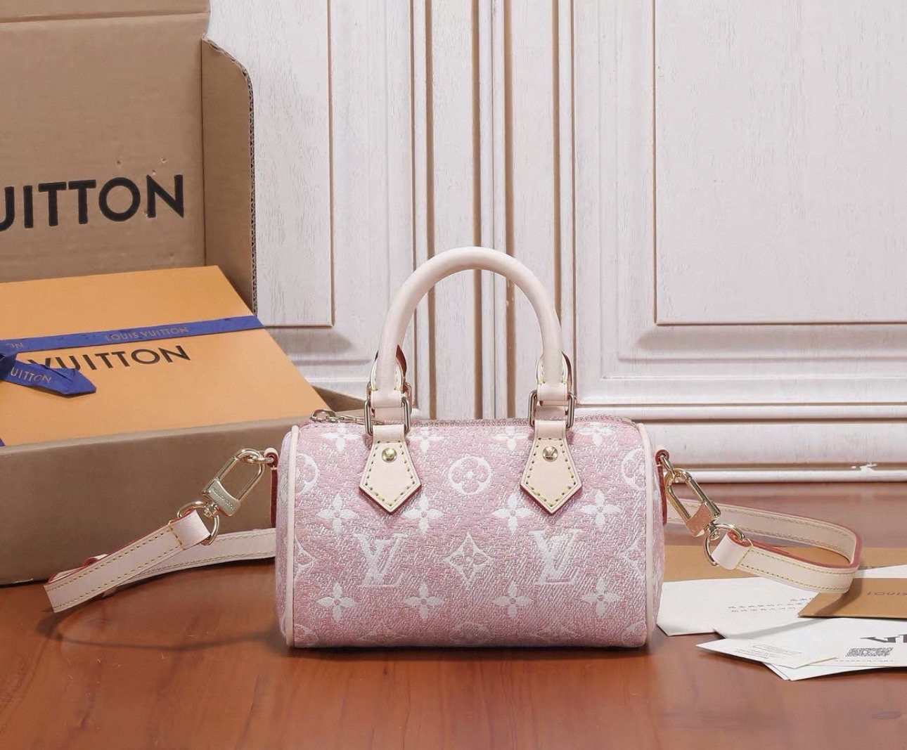 LV Nano Speedy Denim Collection - image 2