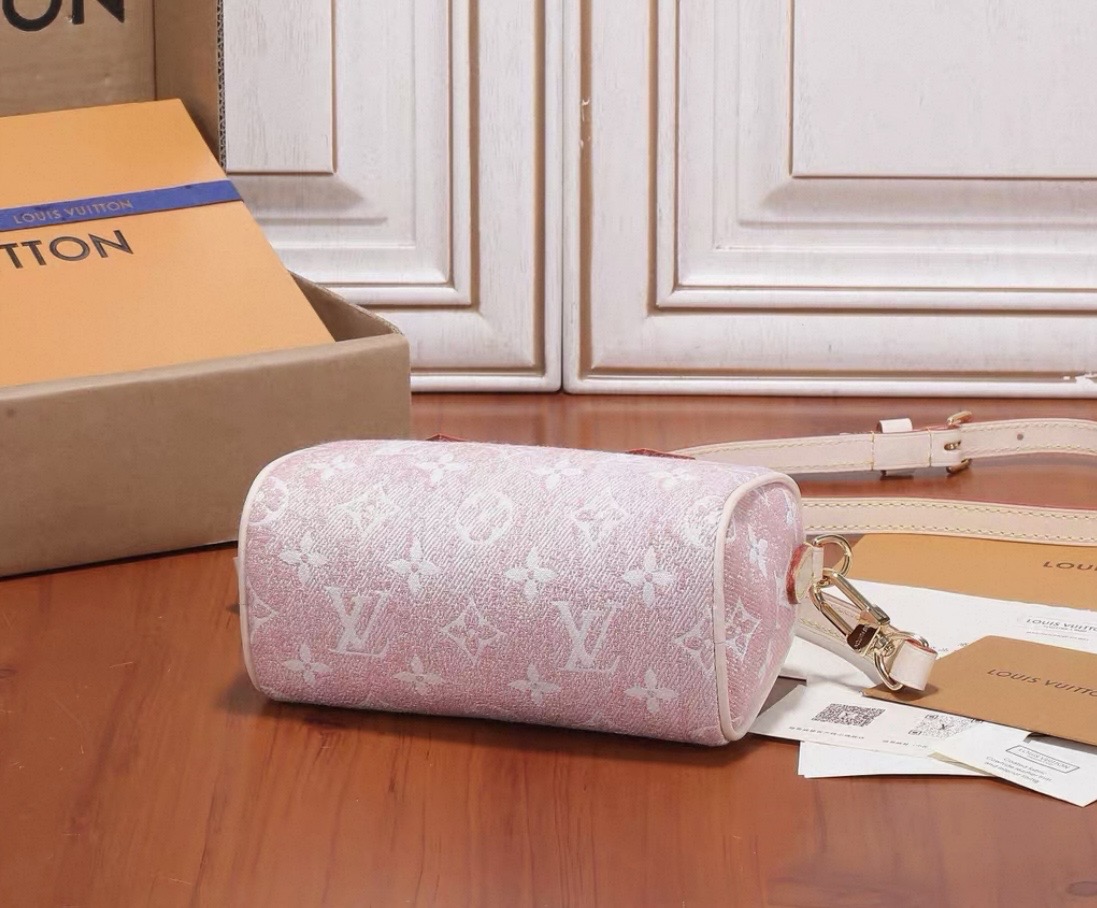 LV Nano Speedy Denim Collection - image 5
