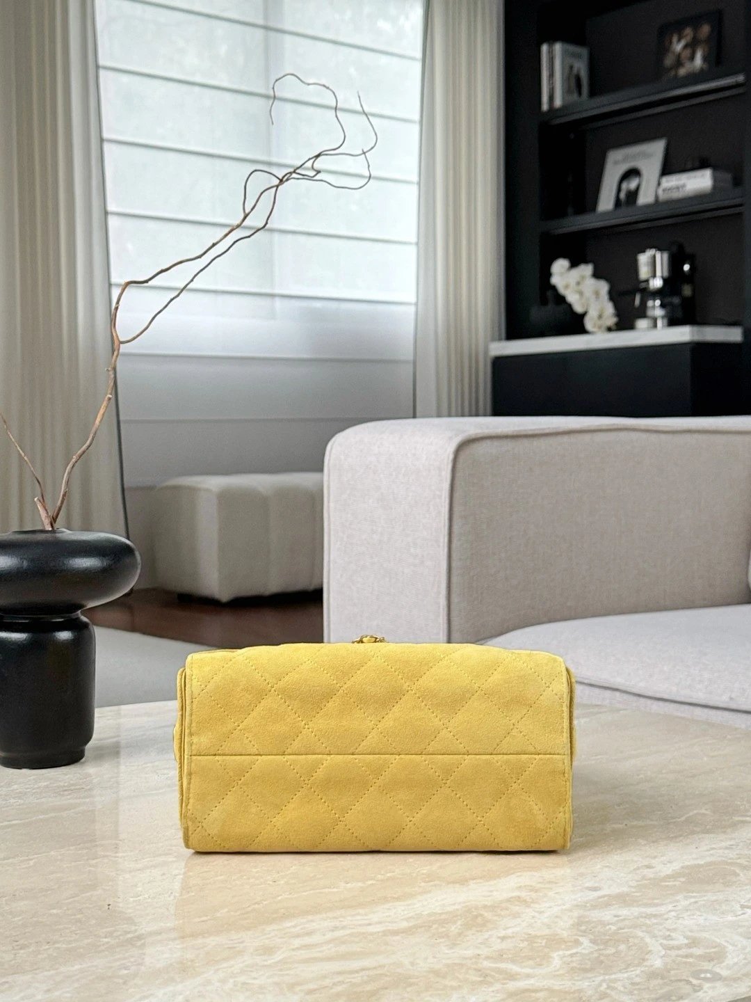 CHANEL 26C MINI Hobobag Suede - image 5