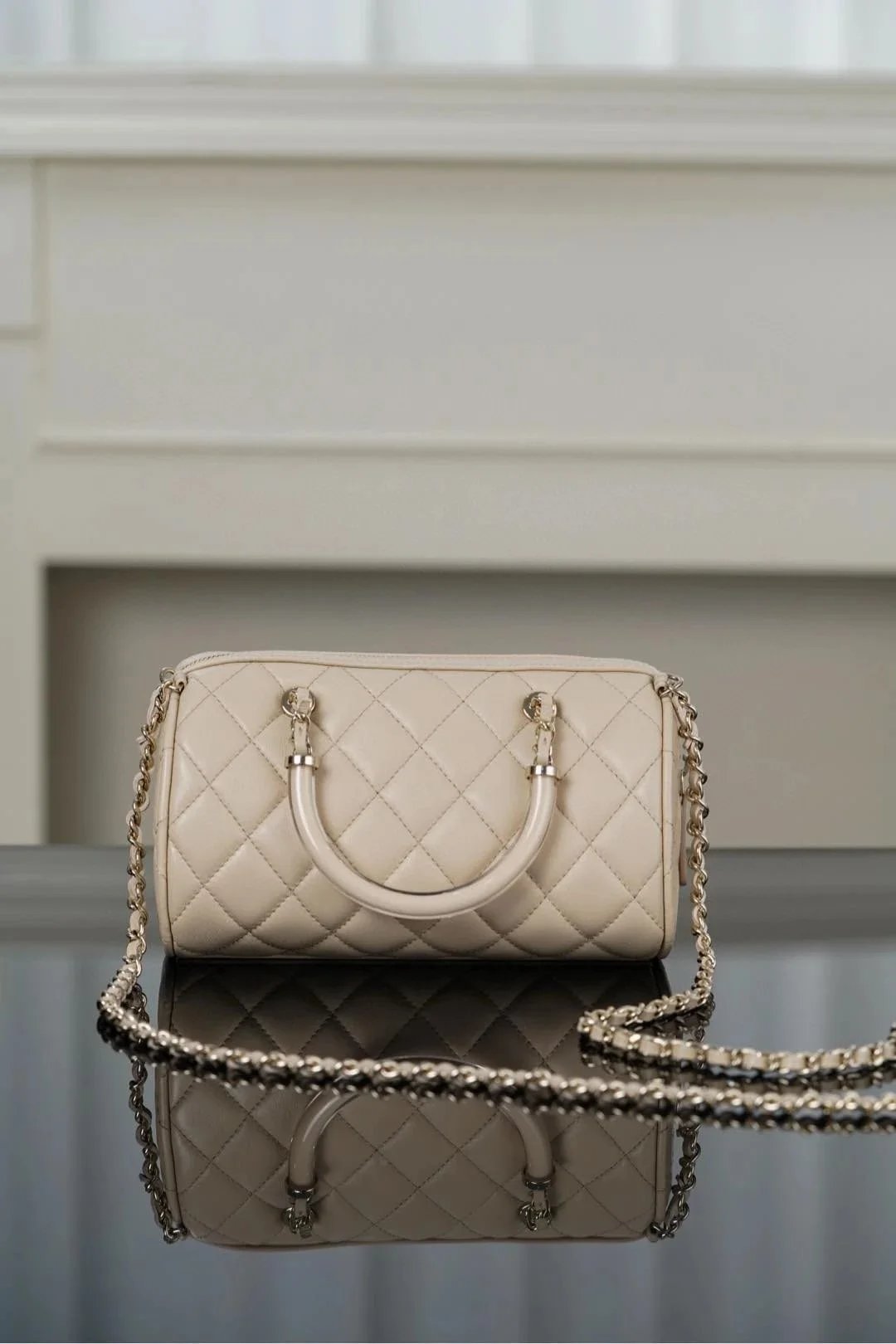CHANEL Mini Boston Bag - image 3