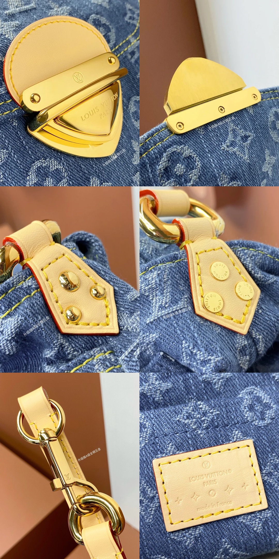 LV Denim Washed Blue Collection M46829 - image 8