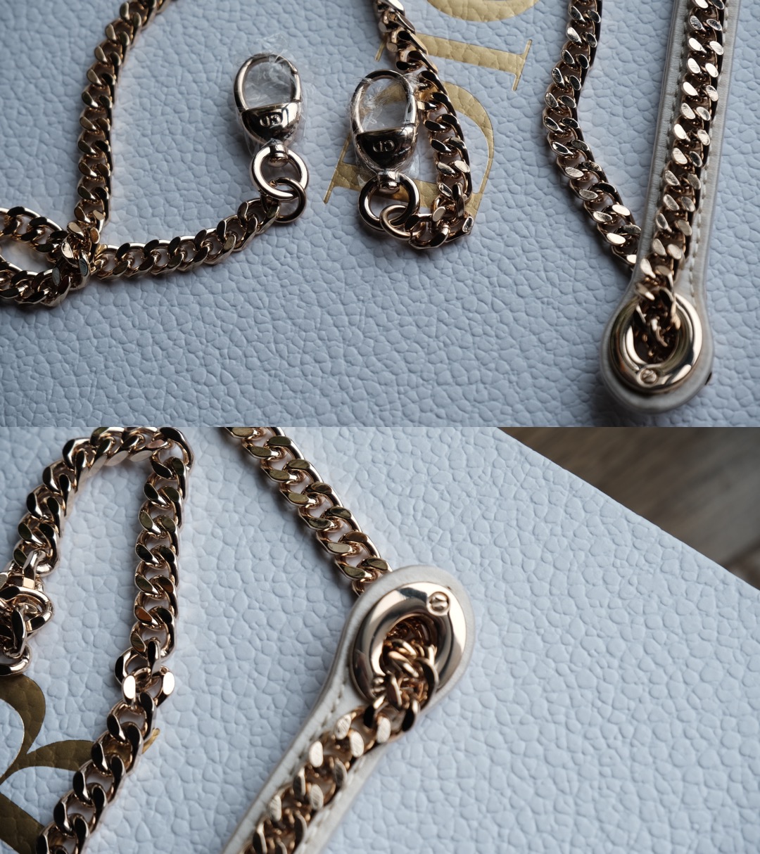 Mini Lady Dior Embroidered Snowflake embroidery with beads in Calfskin - image 13