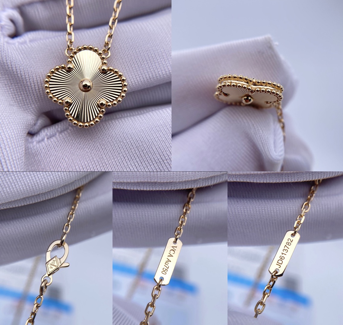 VCA Vintage Alhambra pendant- Perlée - image 5