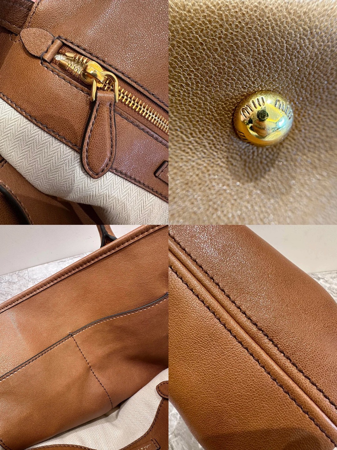 MIUMIU FROM THE RUNWAY Aventure nappa leather top-handle bag Medium - image 10