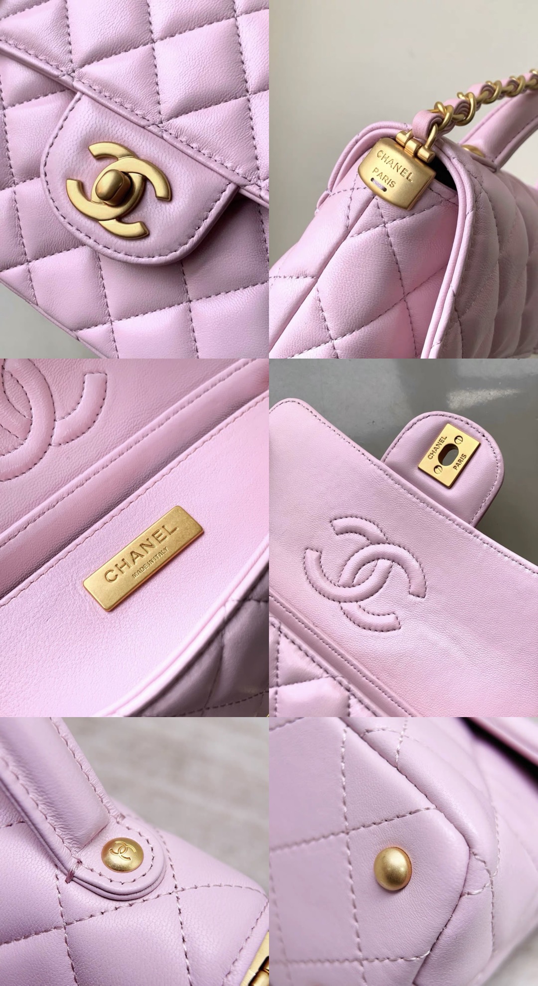CHANEL 25P Kelly Handbag - image 9