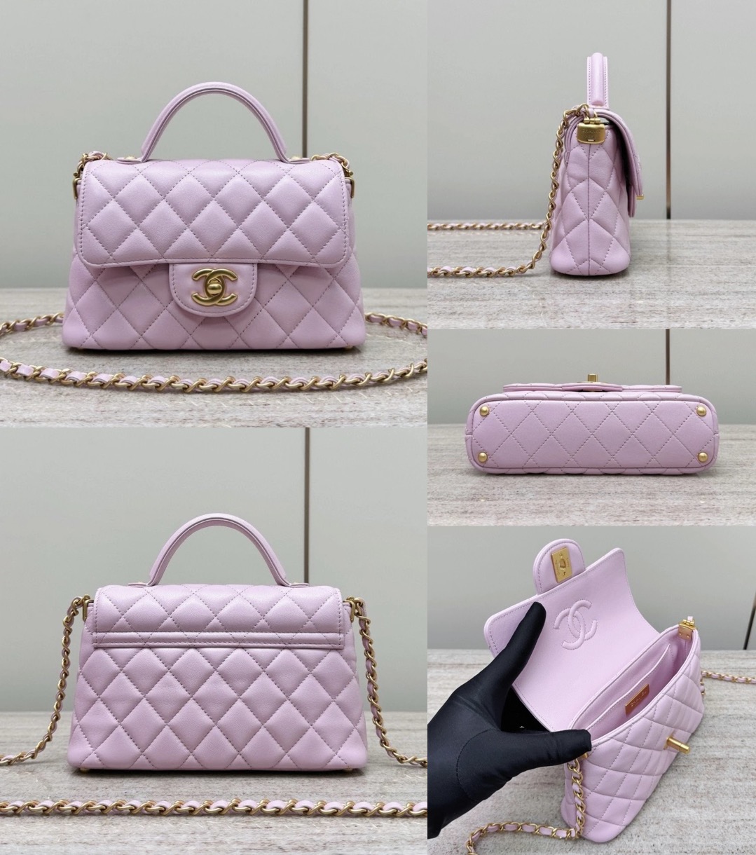 CHANEL 25P Kelly Handbag - image 14