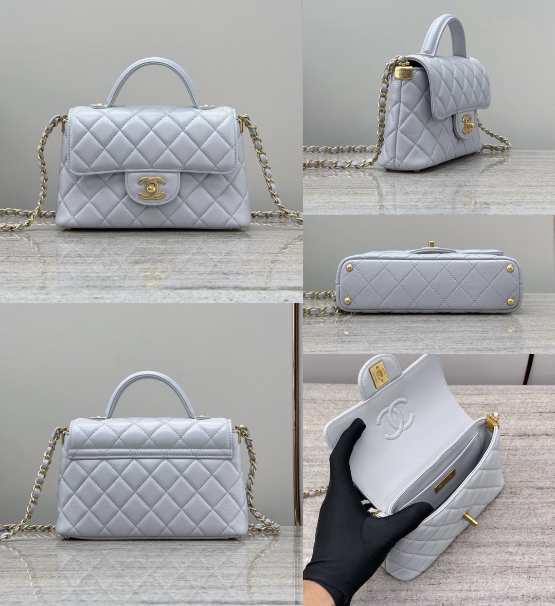 CHANEL 25P Kelly Handbag - image 17