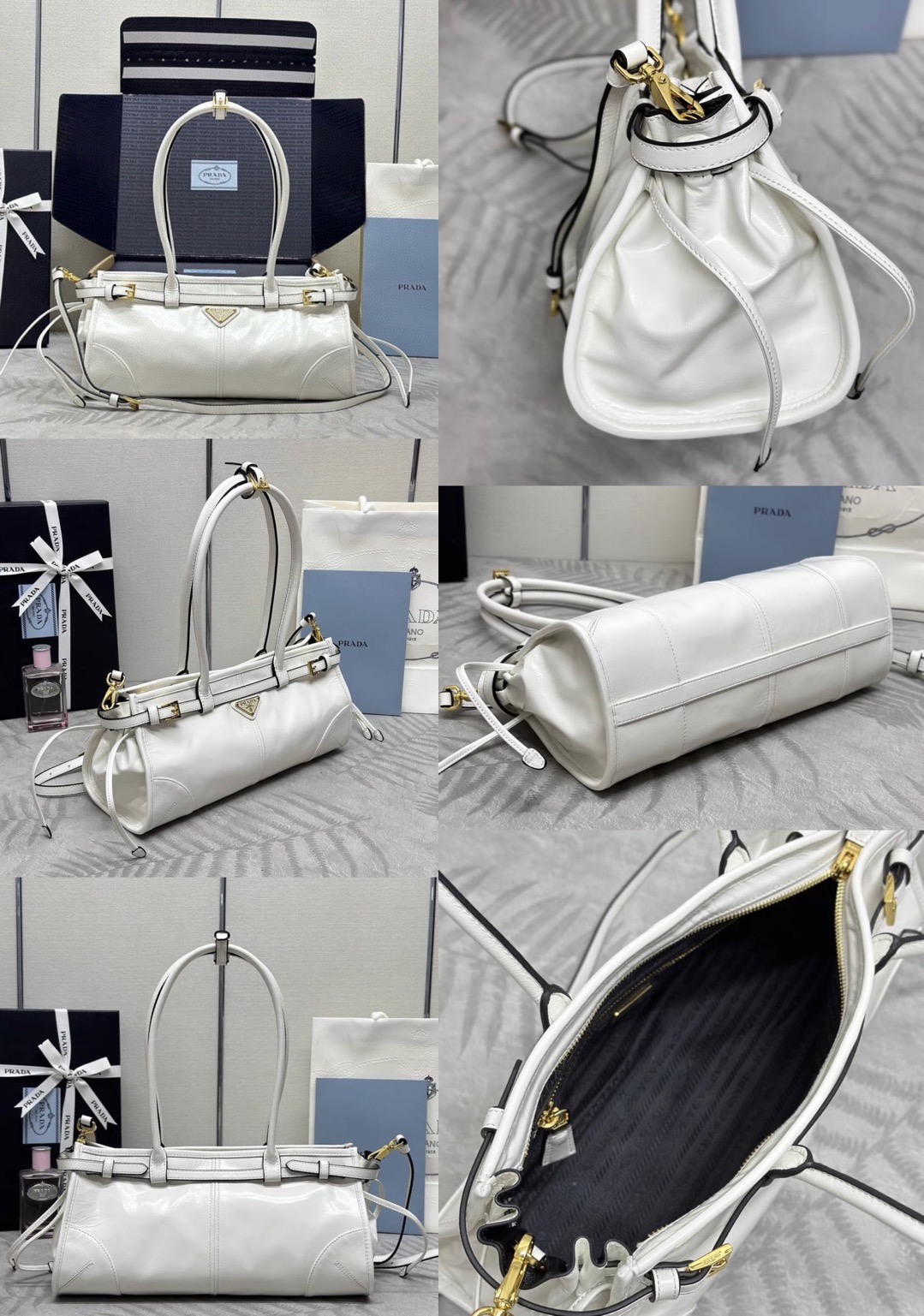 PRADA Bonnie medium leather handbag - image 16