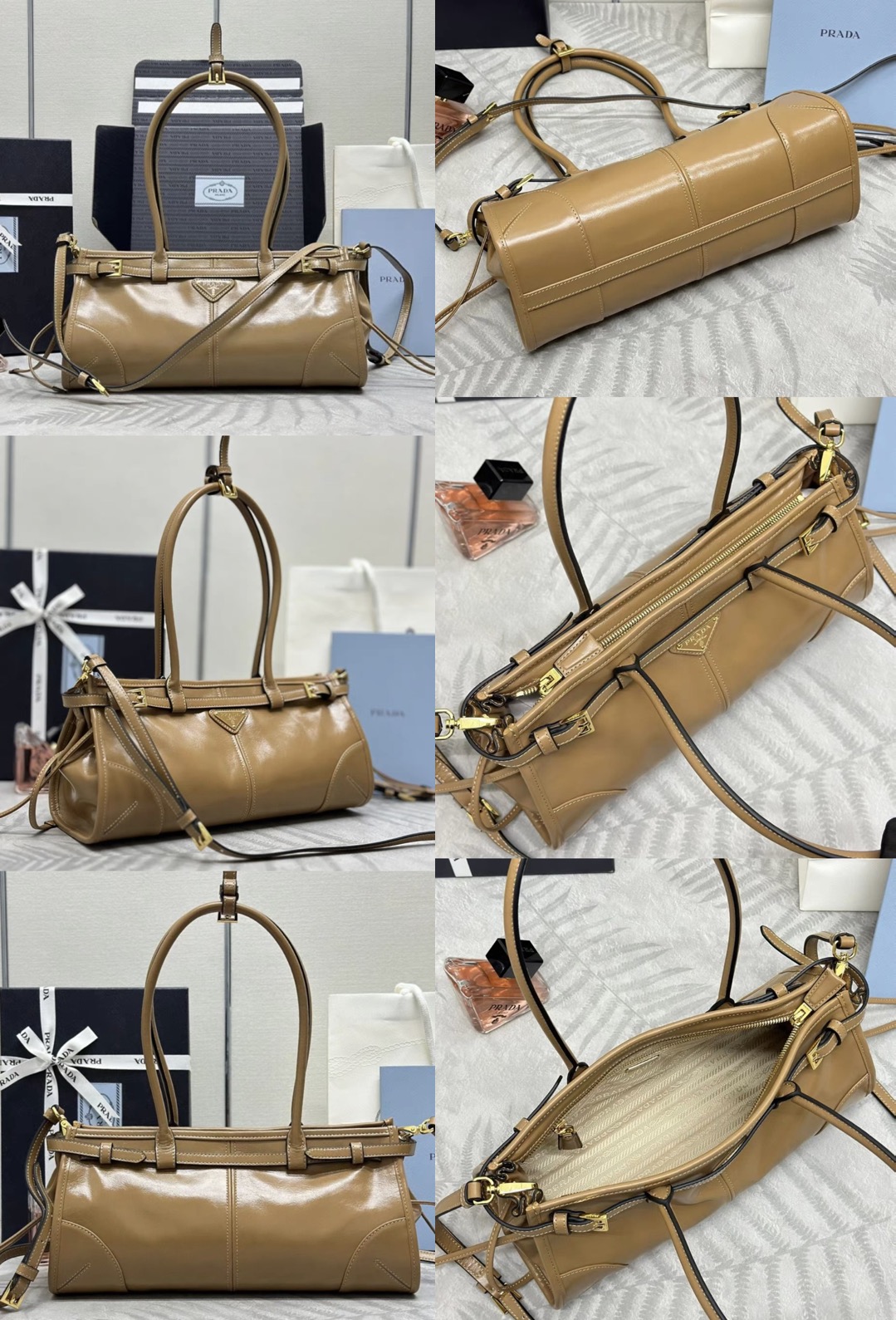 PRADA Bonnie medium leather handbag - image 18