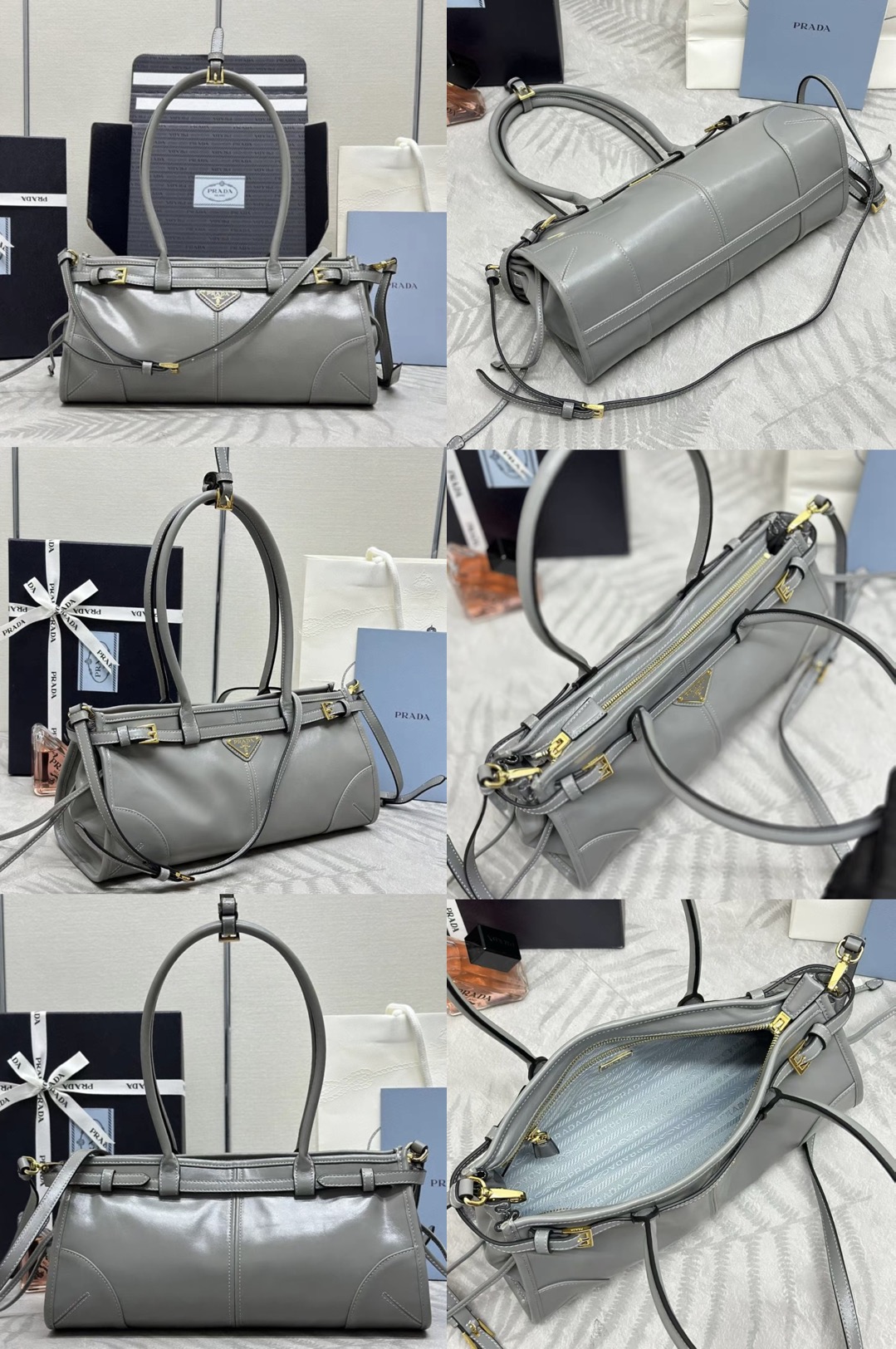 PRADA Bonnie medium leather handbag - image 17