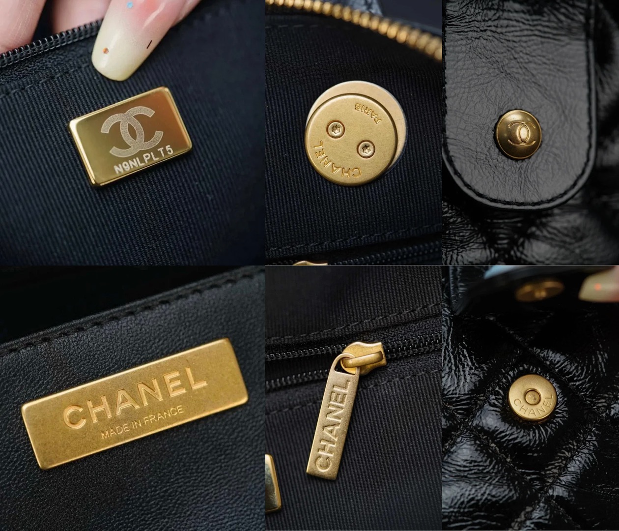 CHANEL 25A Large Bowling Bag - image 8