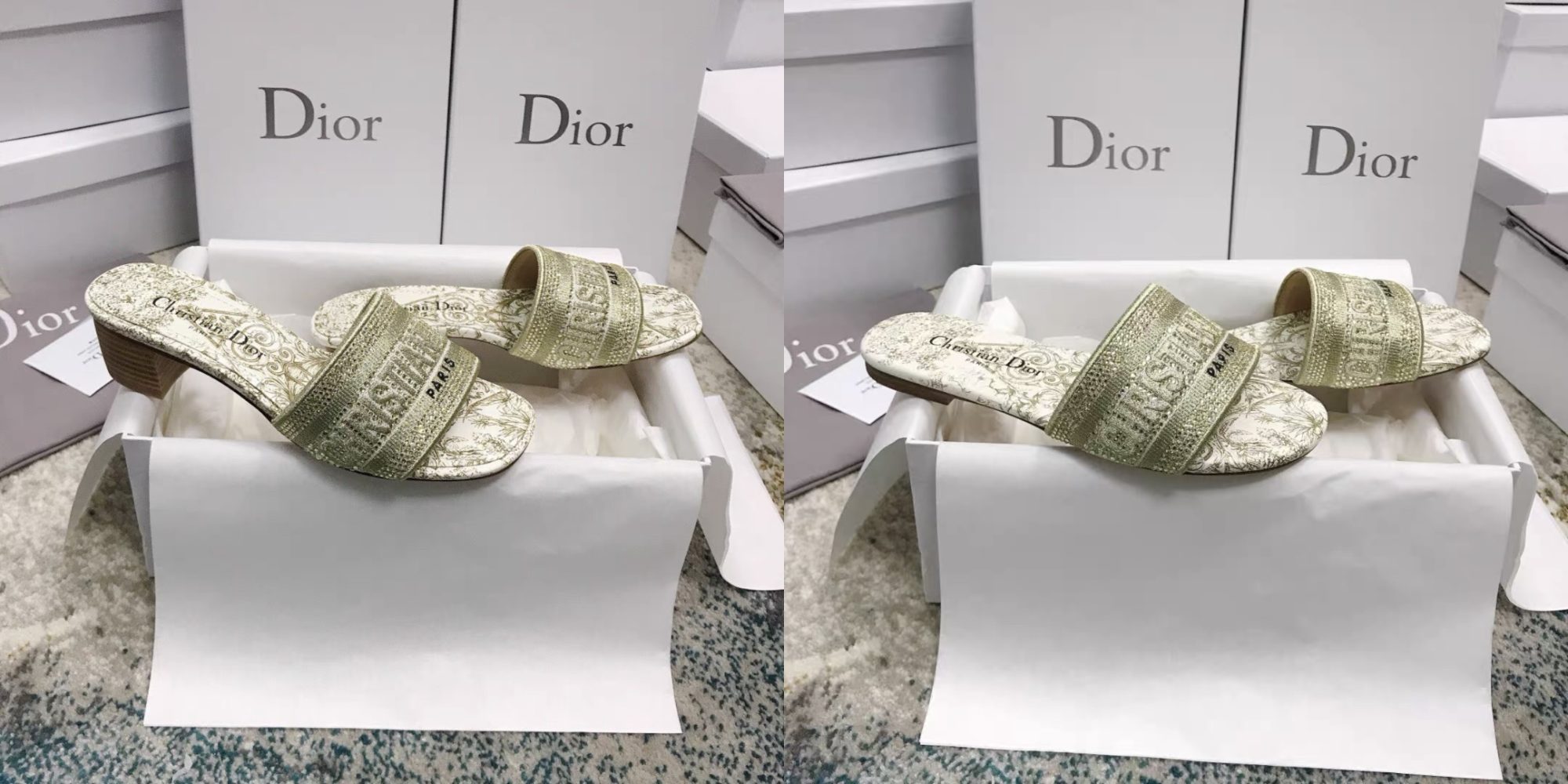 DIOR lady silppers - image 8
