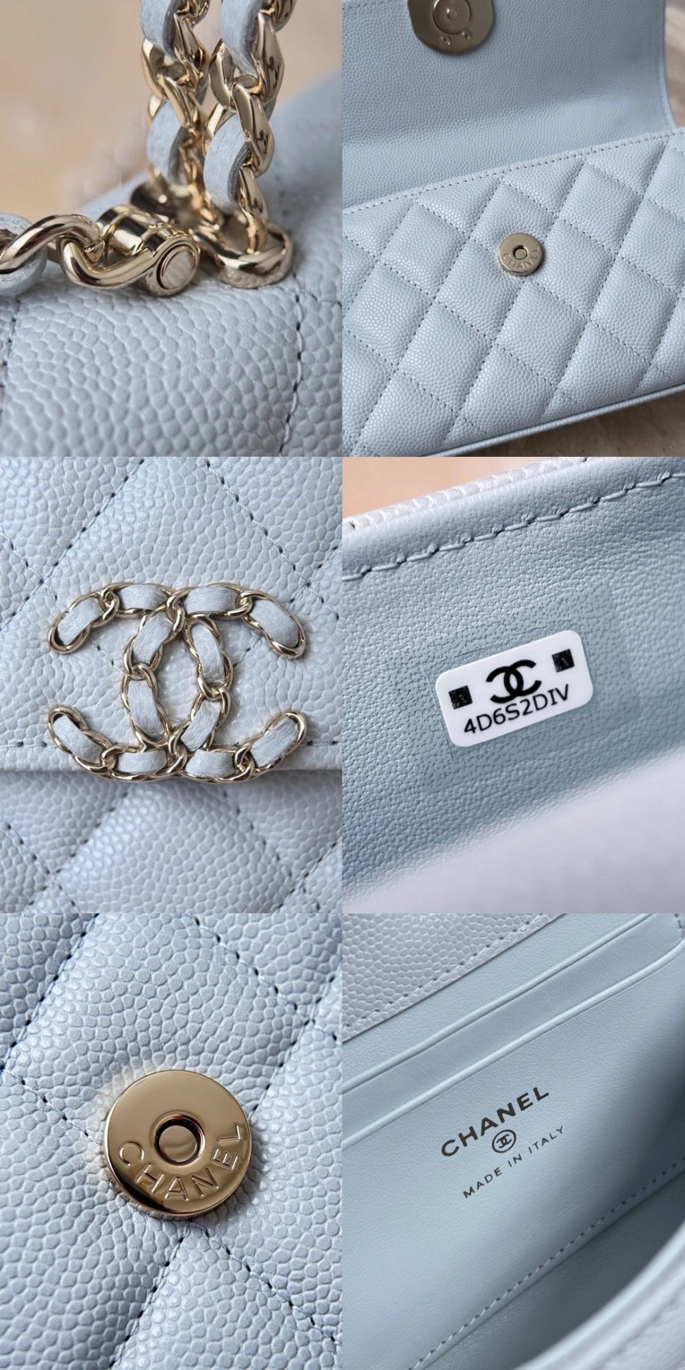 CHANEL Flap Phone Holder With Chain - image 8