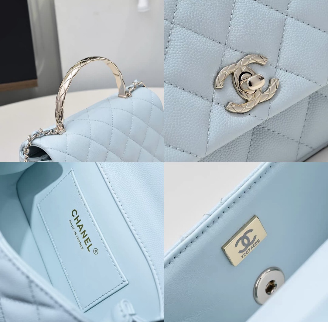 CHANEL 25S Cococrush handle handbag - image 8