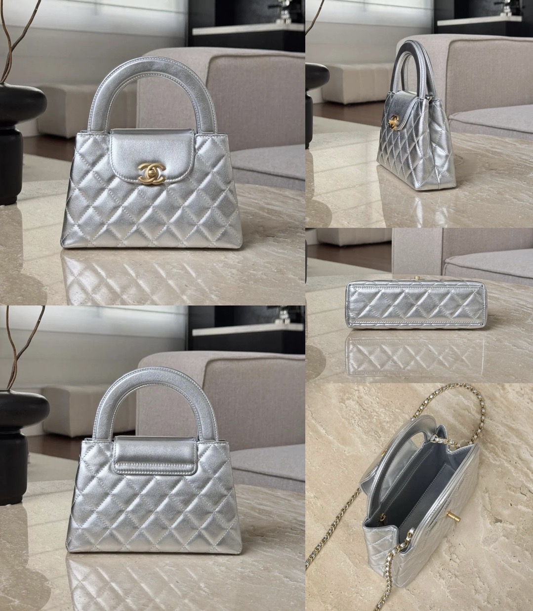 CHANEL 25A Kelly-Metallic Color - image 9