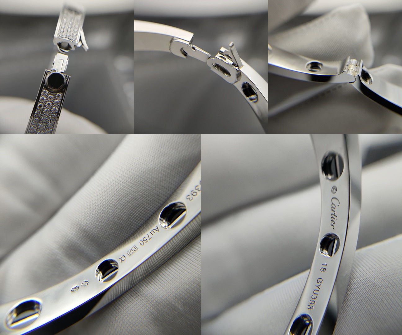 Cartier Love diamond-paved ceramic White gold - image 7