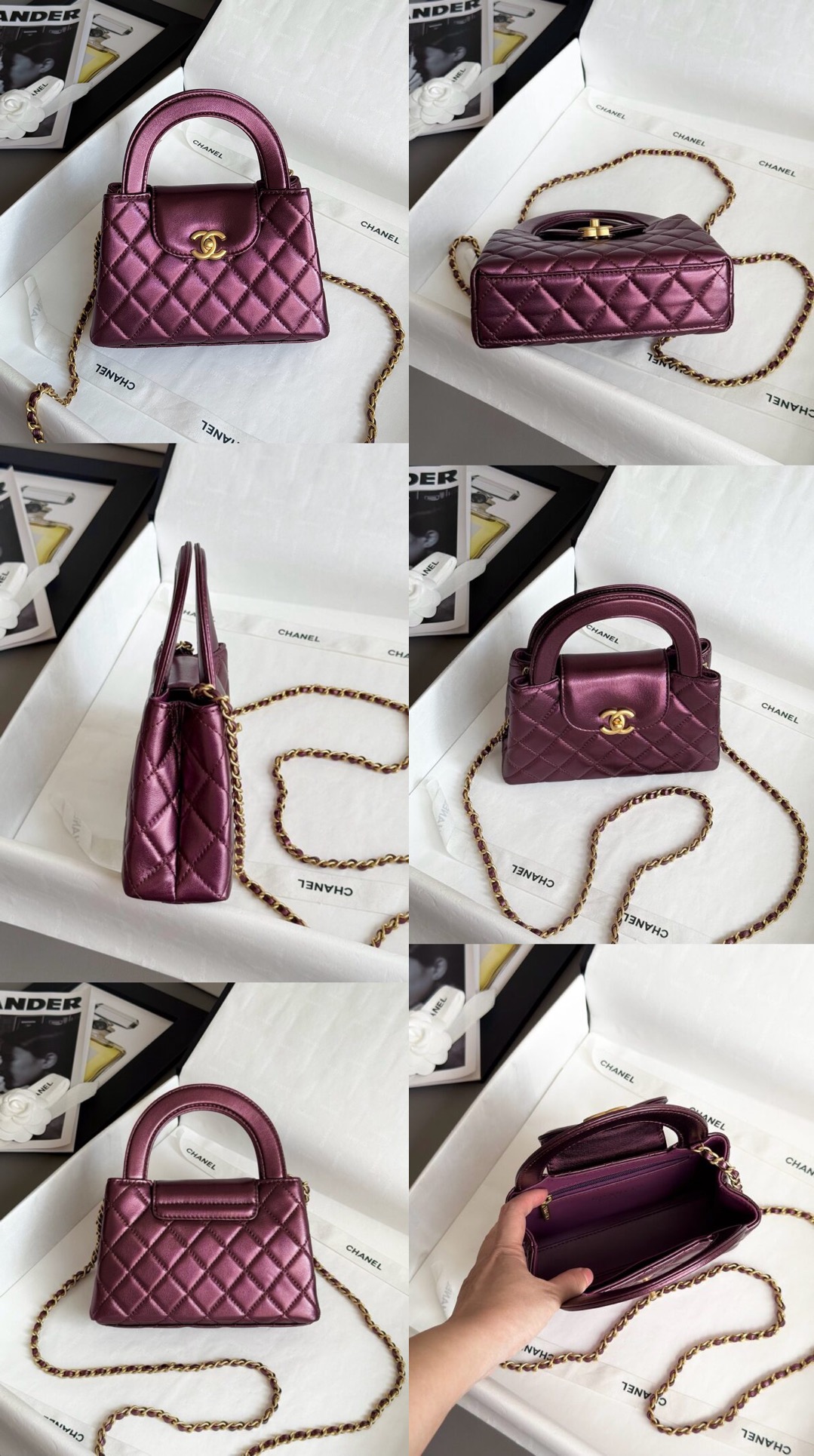 CHANEL 25A Kelly-Metallic Color - image 11