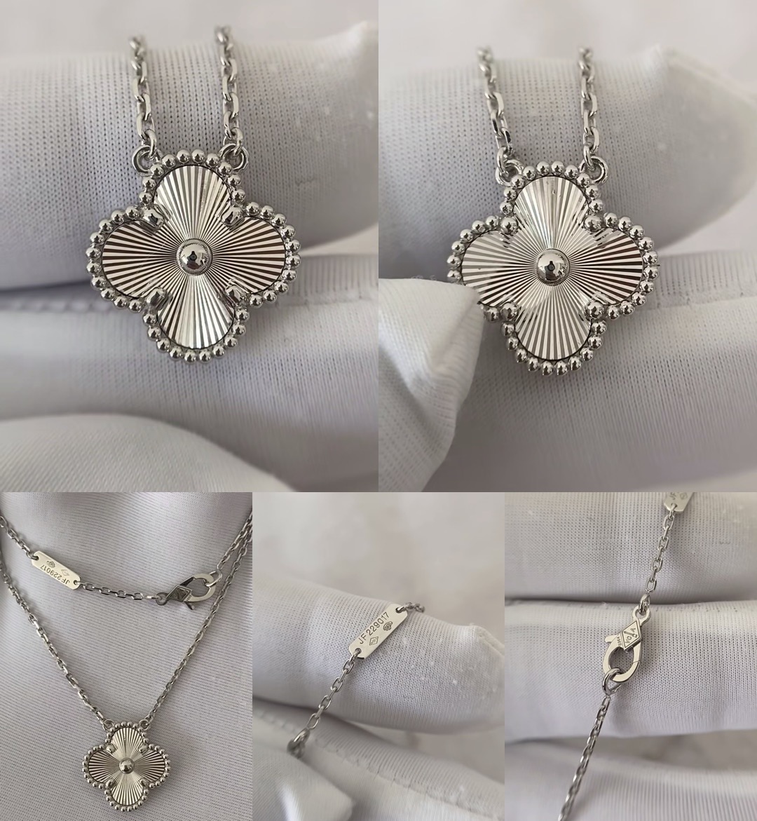 VCA Vintage Alhambra pendant- Perlée - image 6