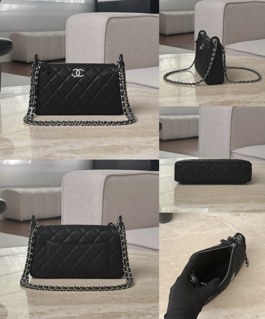 CHANEL Clutch with Chain Bag - image 9
