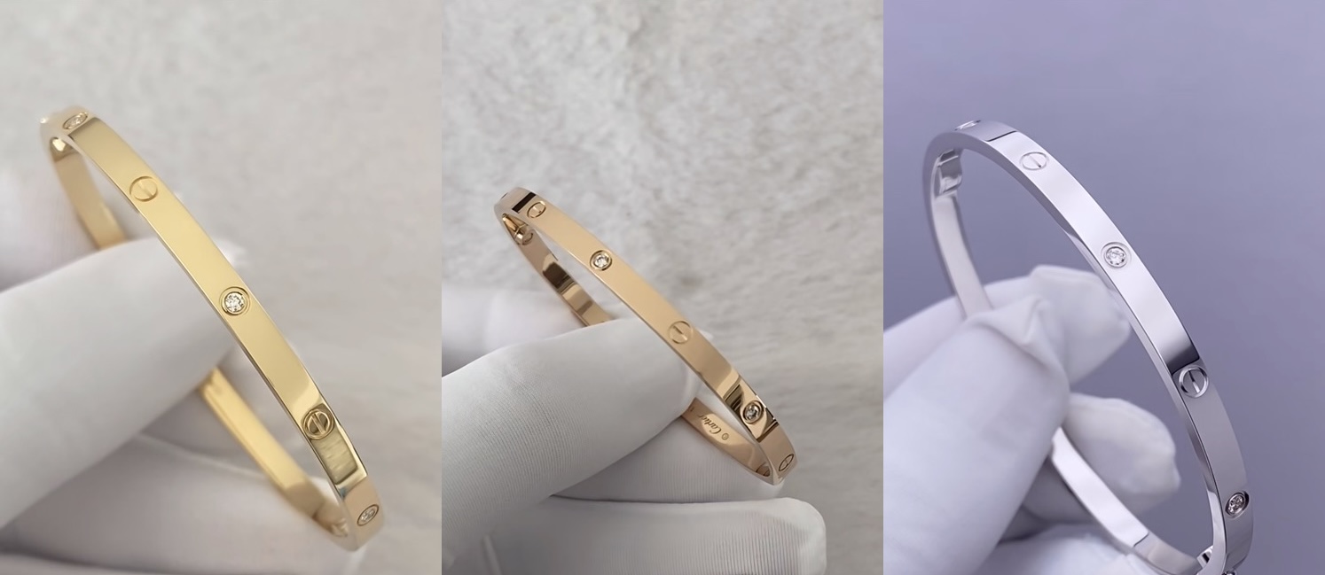 Cartier Love Bracelet Narrow version 4 Diamonds - image 5