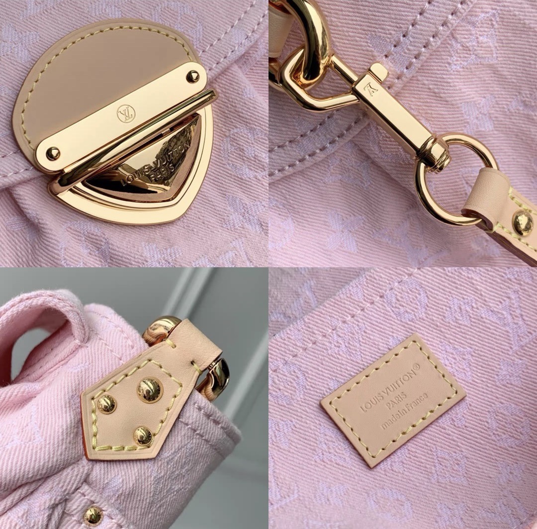 LV Denim Washed Pink Collection M13347 - image 9