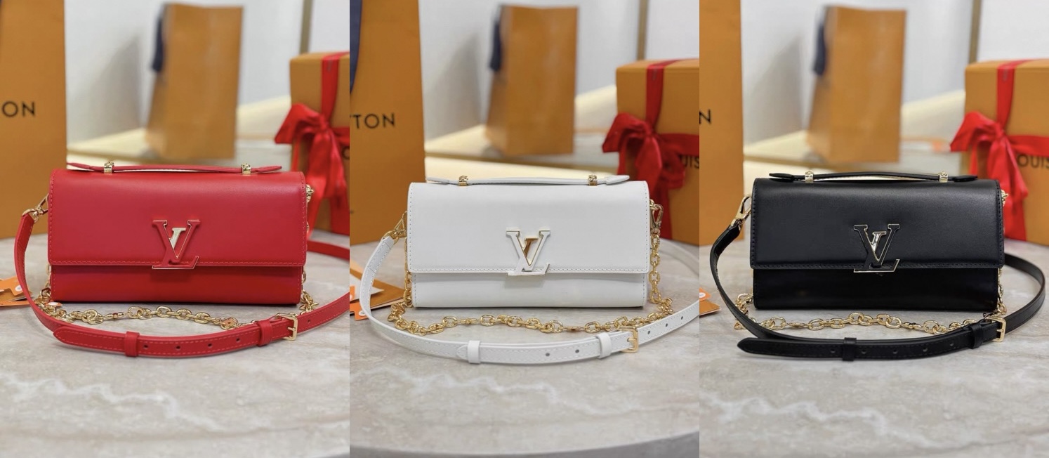 LV Wallet On Chain Capucines M12405 - image 8