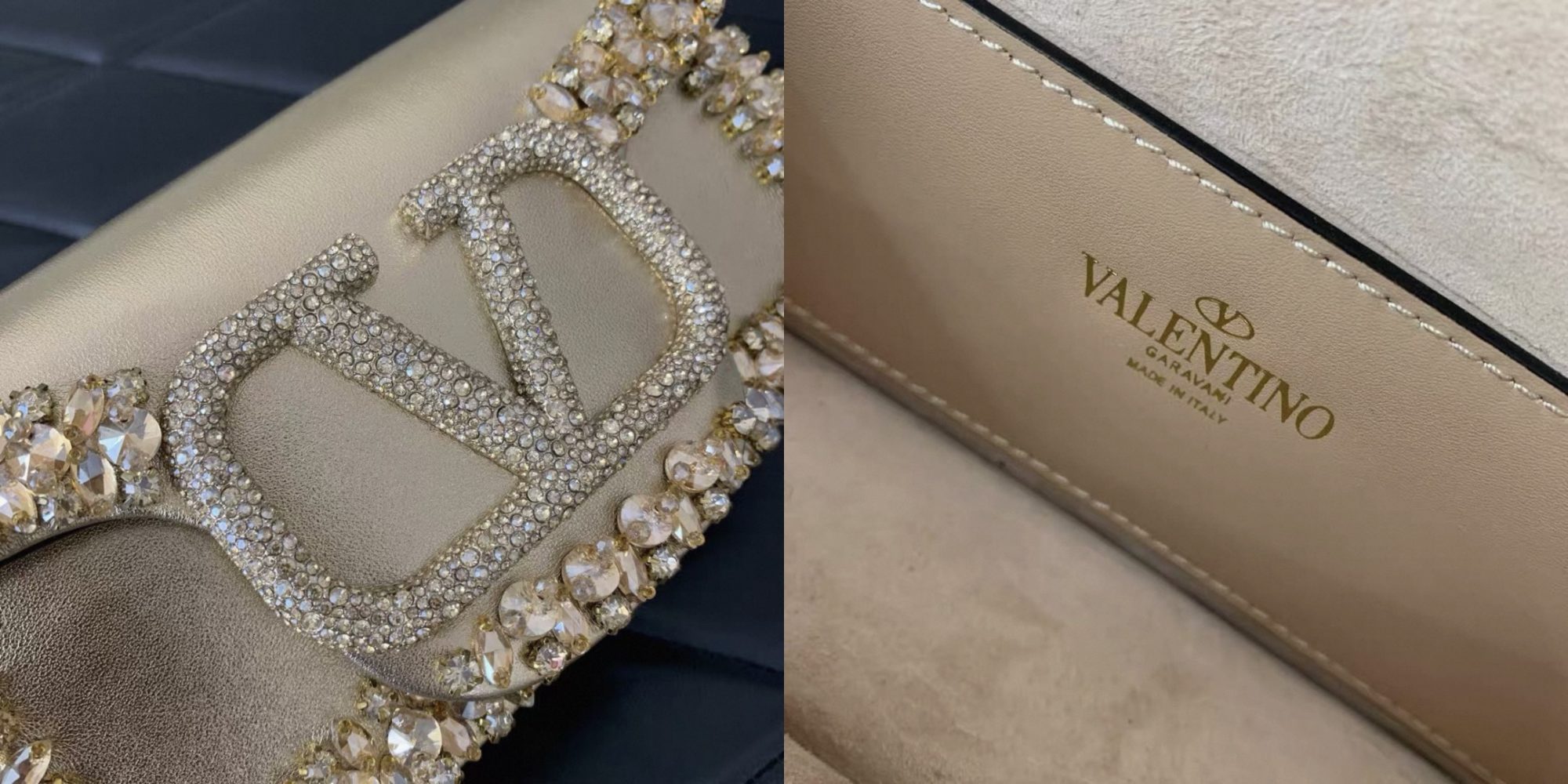 Valentino Garavani Small Locò Embellished Shoulder Bag - image 10