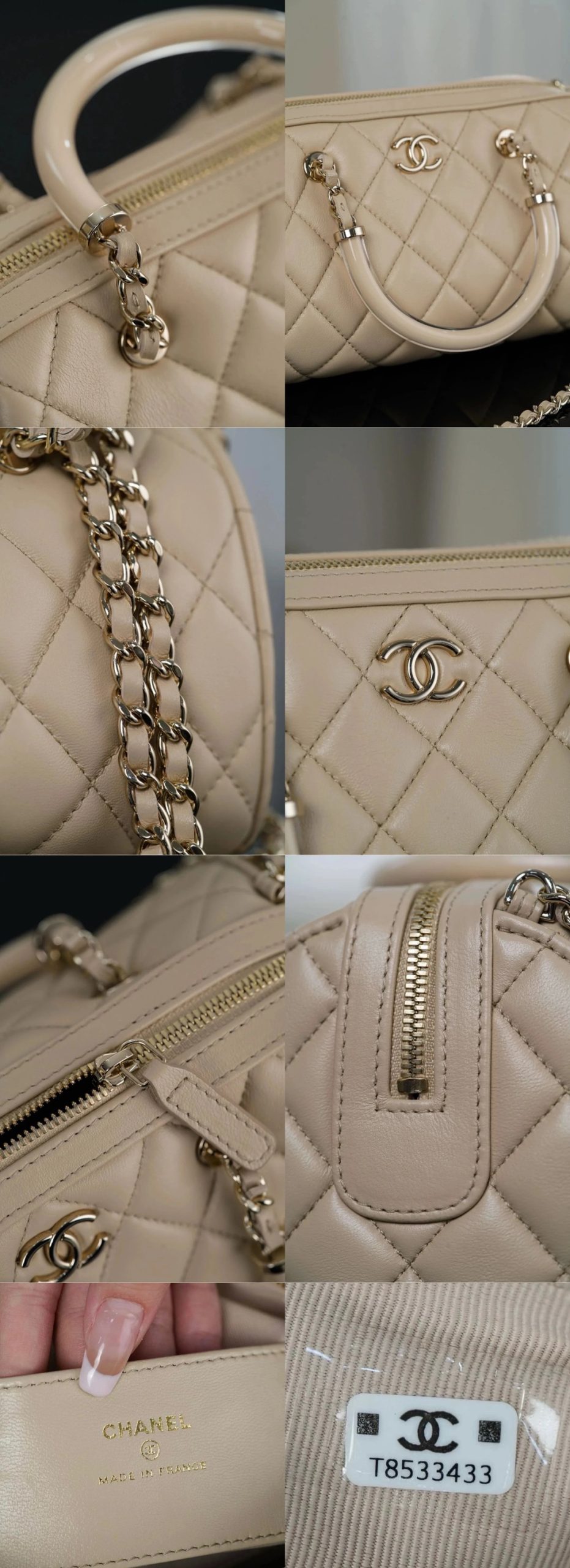 CHANEL Mini Boston Bag - image 7