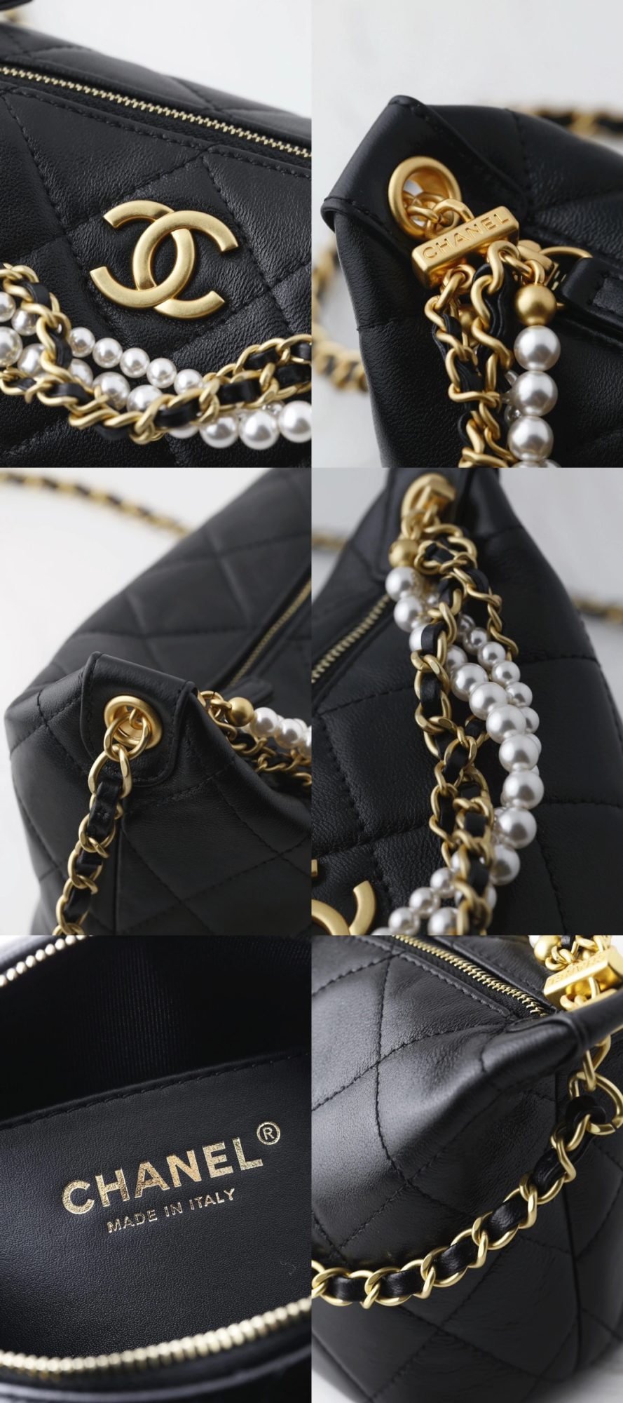 CHANEL 26C Peral shiny lambskin - image 8