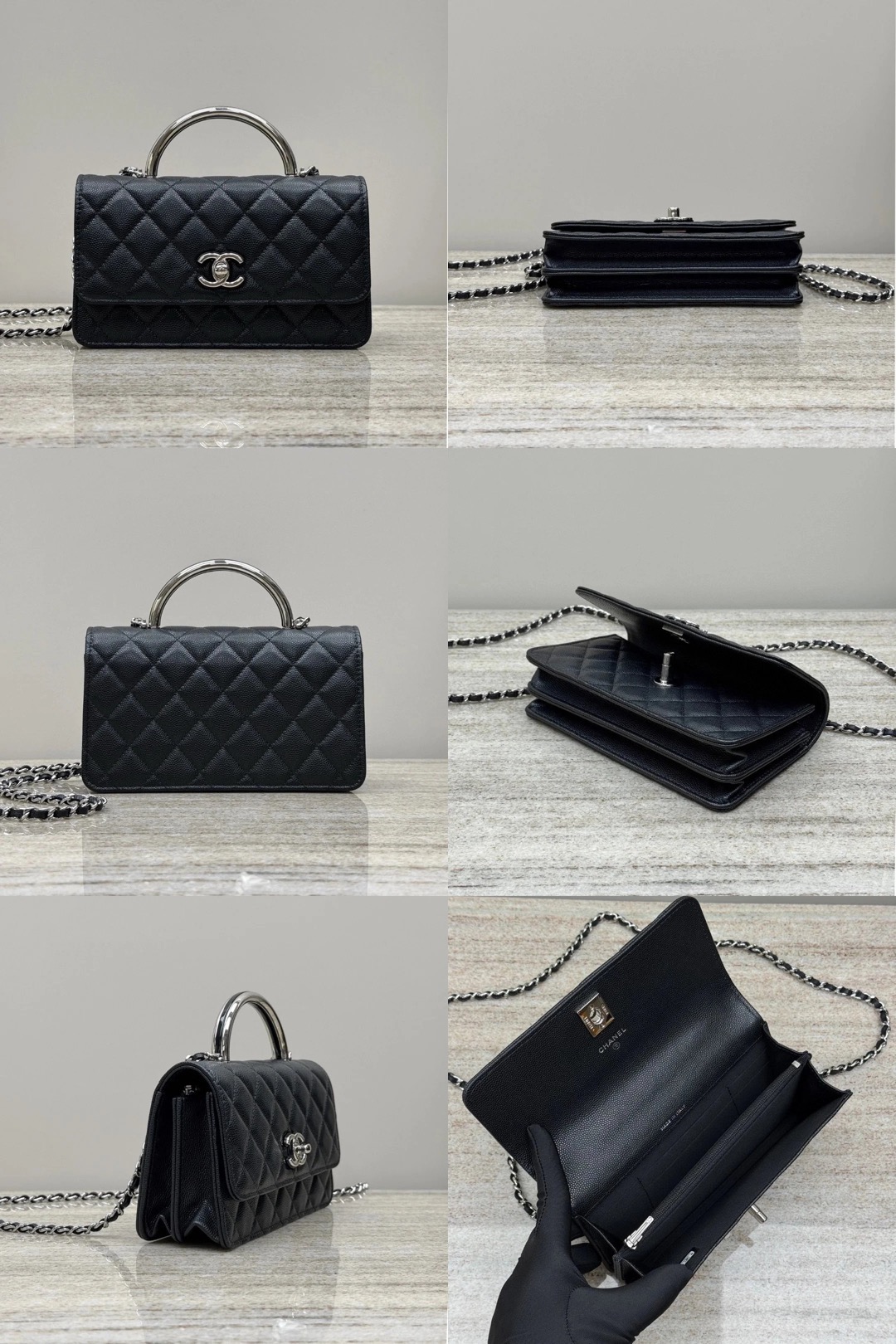CHANEL Clutch With Chain Handle bag - image 10