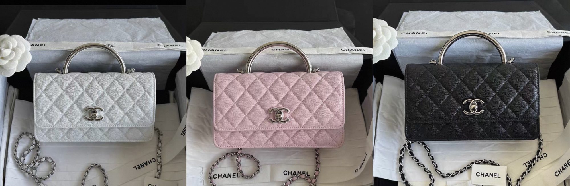 CHANEL Clutch With Chain Handle bag - image 7