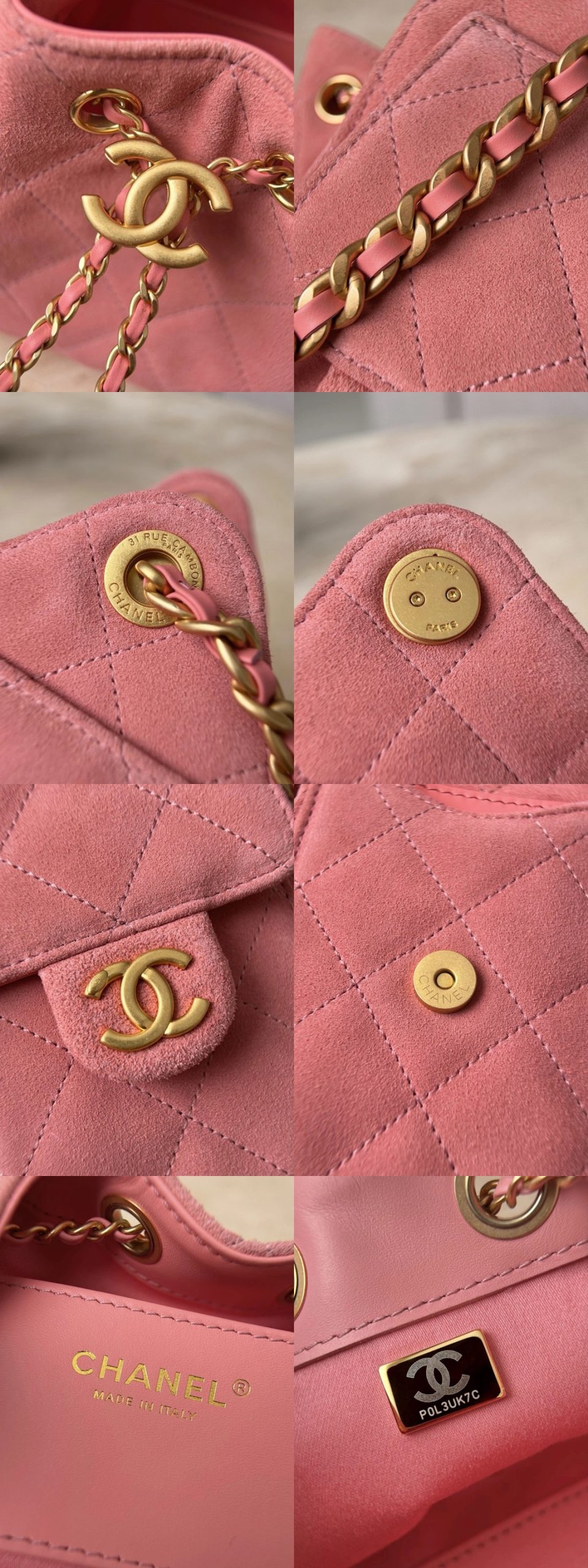 CHANEL 26C MINI Hobobag Suede - image 7