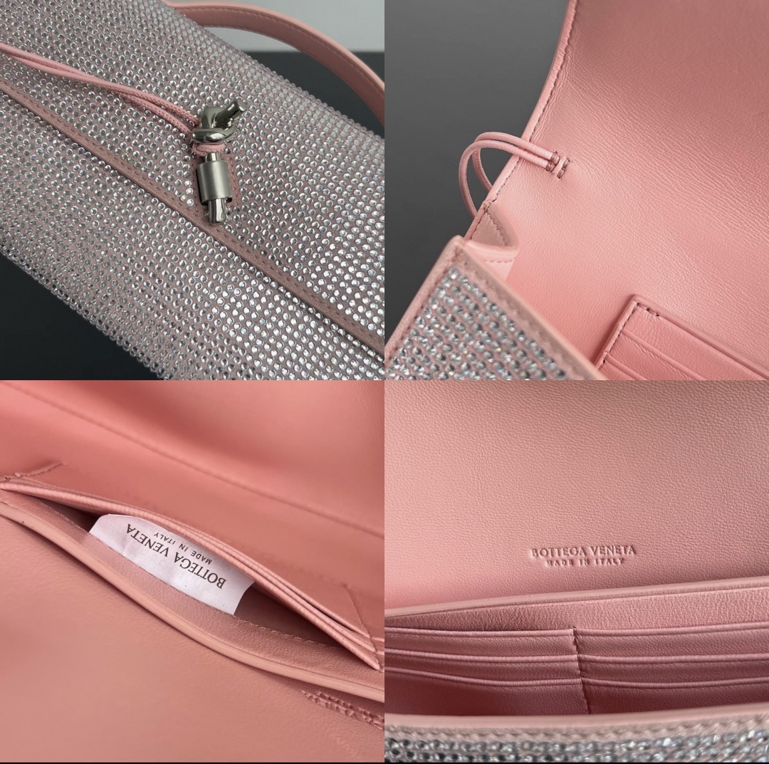 BV Andiamo Crystal Clutch - image 8