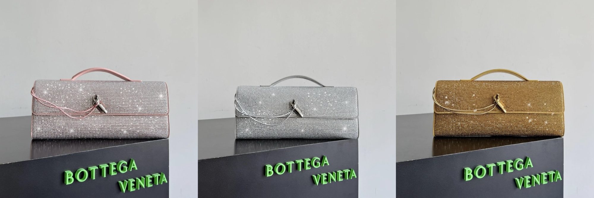 BV Andiamo Crystal Clutch - image 7