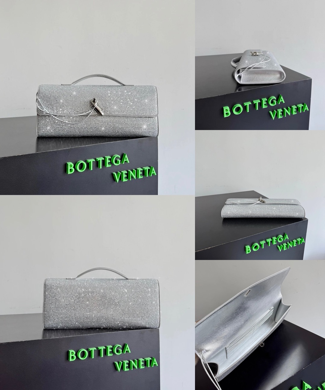 BV Andiamo Crystal Clutch - image 9