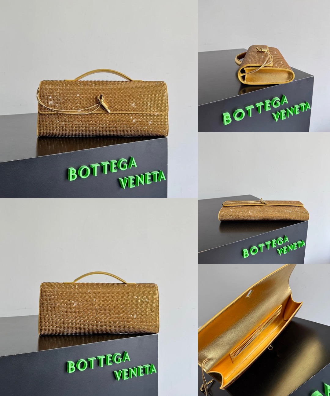 BV Andiamo Crystal Clutch - image 10