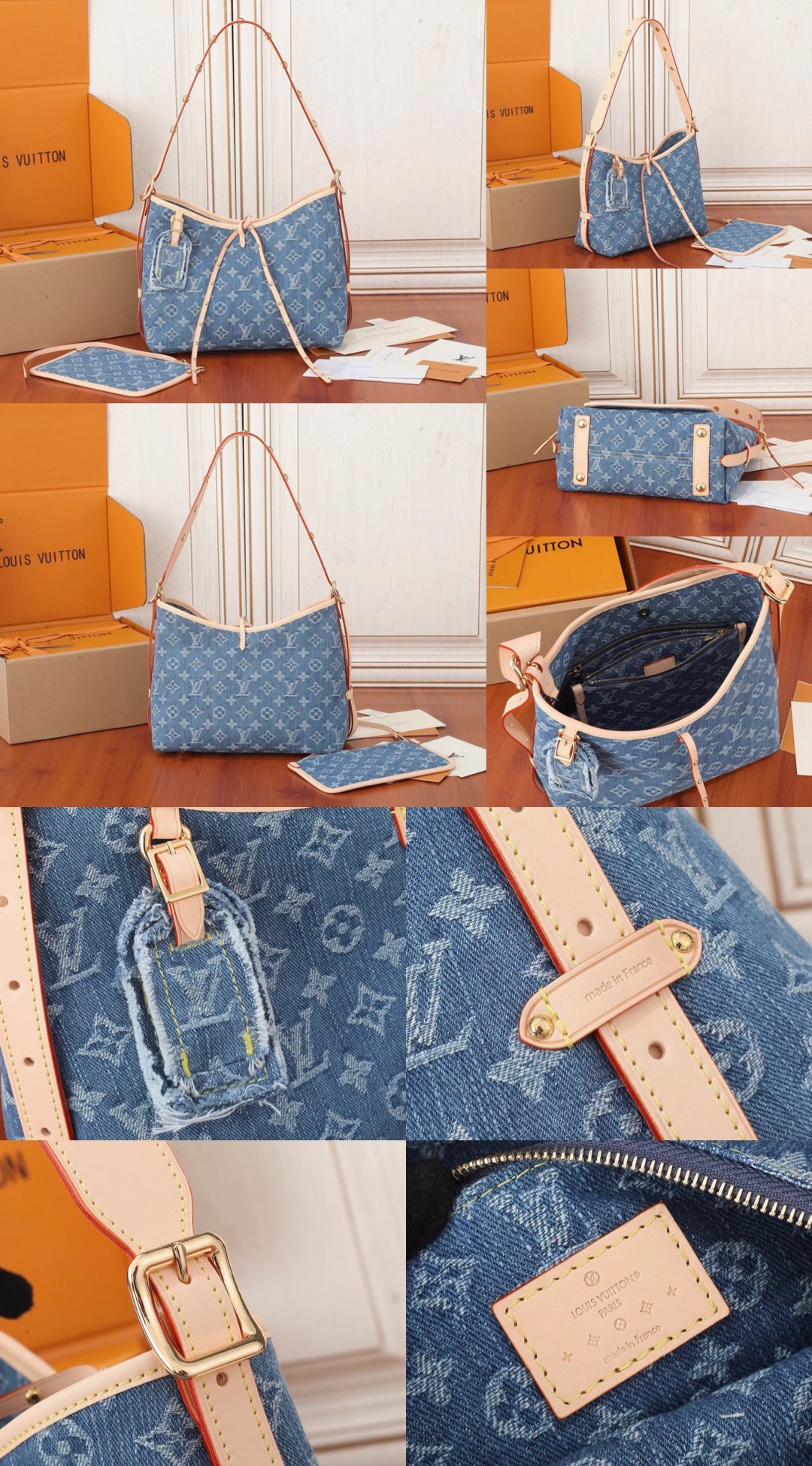 LV Denim Washed Blue Collection M46829 - image 12