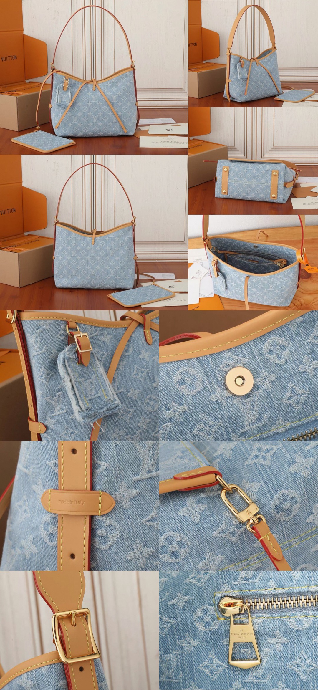 LV Denim Washed Blue Collection M46829 - image 11