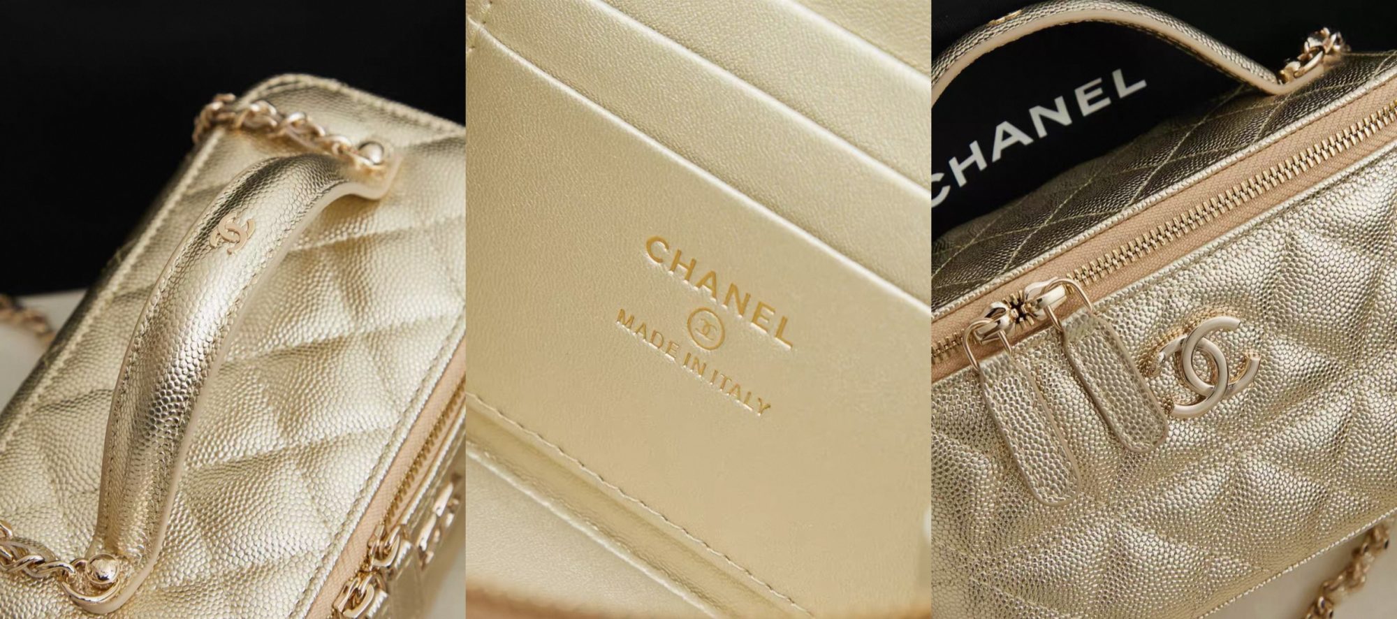 CHANEL 25C Vanity Bag - image 9