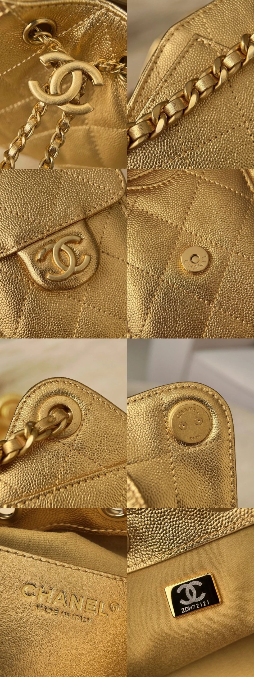CHANEL 26C Hobobag Gold Color - image 8