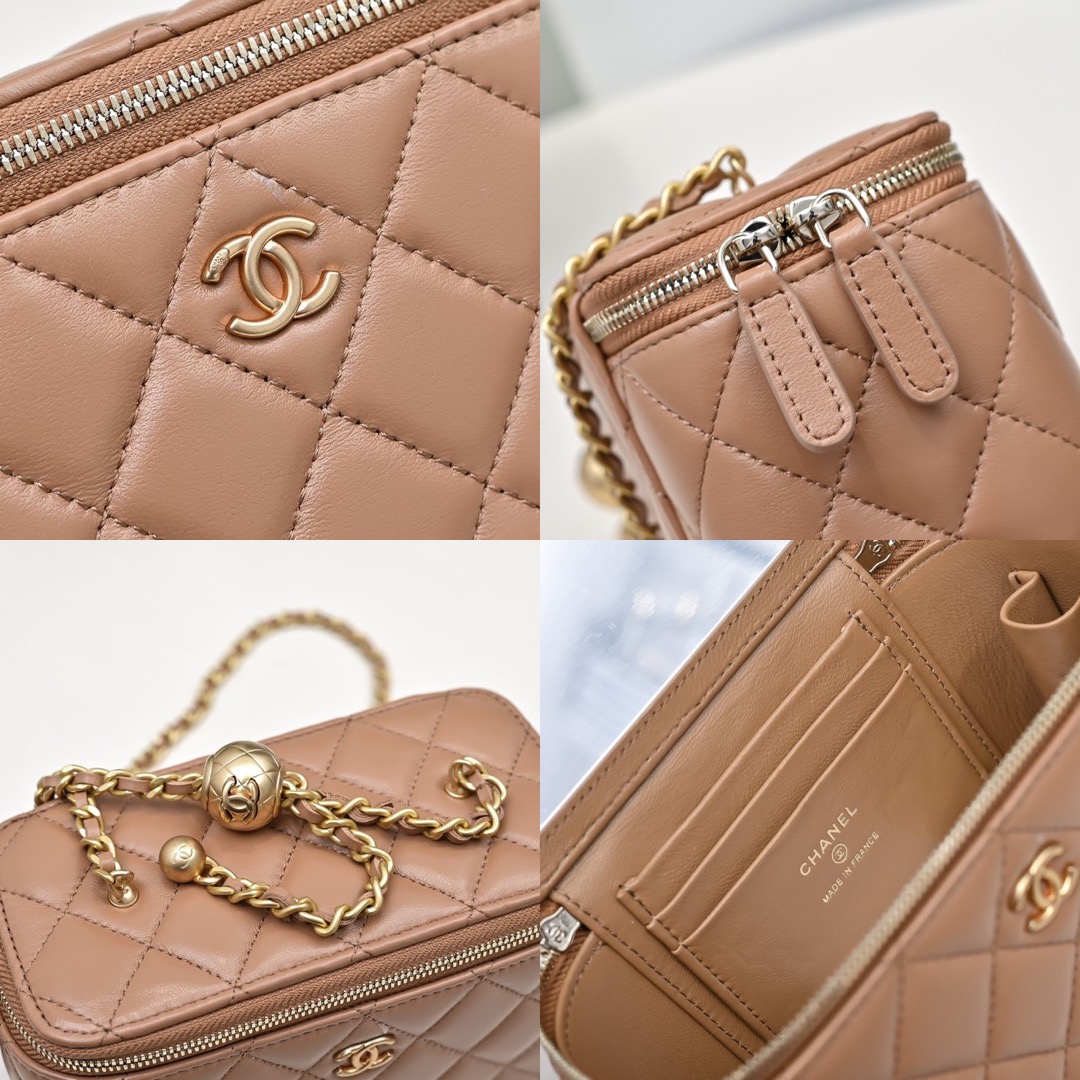 CHANEL 24C Lambskin Vanity Bag - image 8