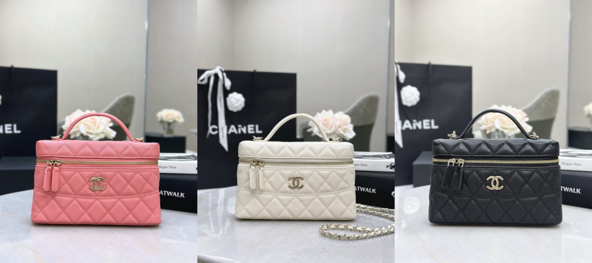 CHANEL 25C Long Vanity with Chain - image 8
