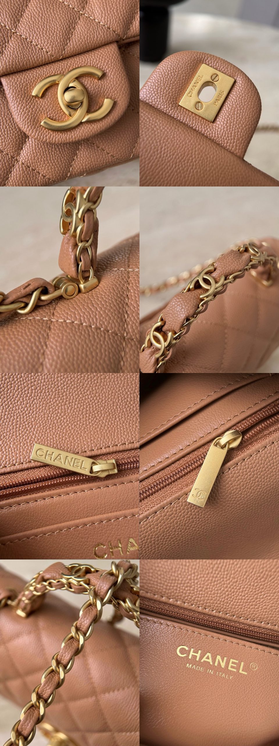 CHANEL 25B Mini Flap Bag with CC Top Handle - image 8