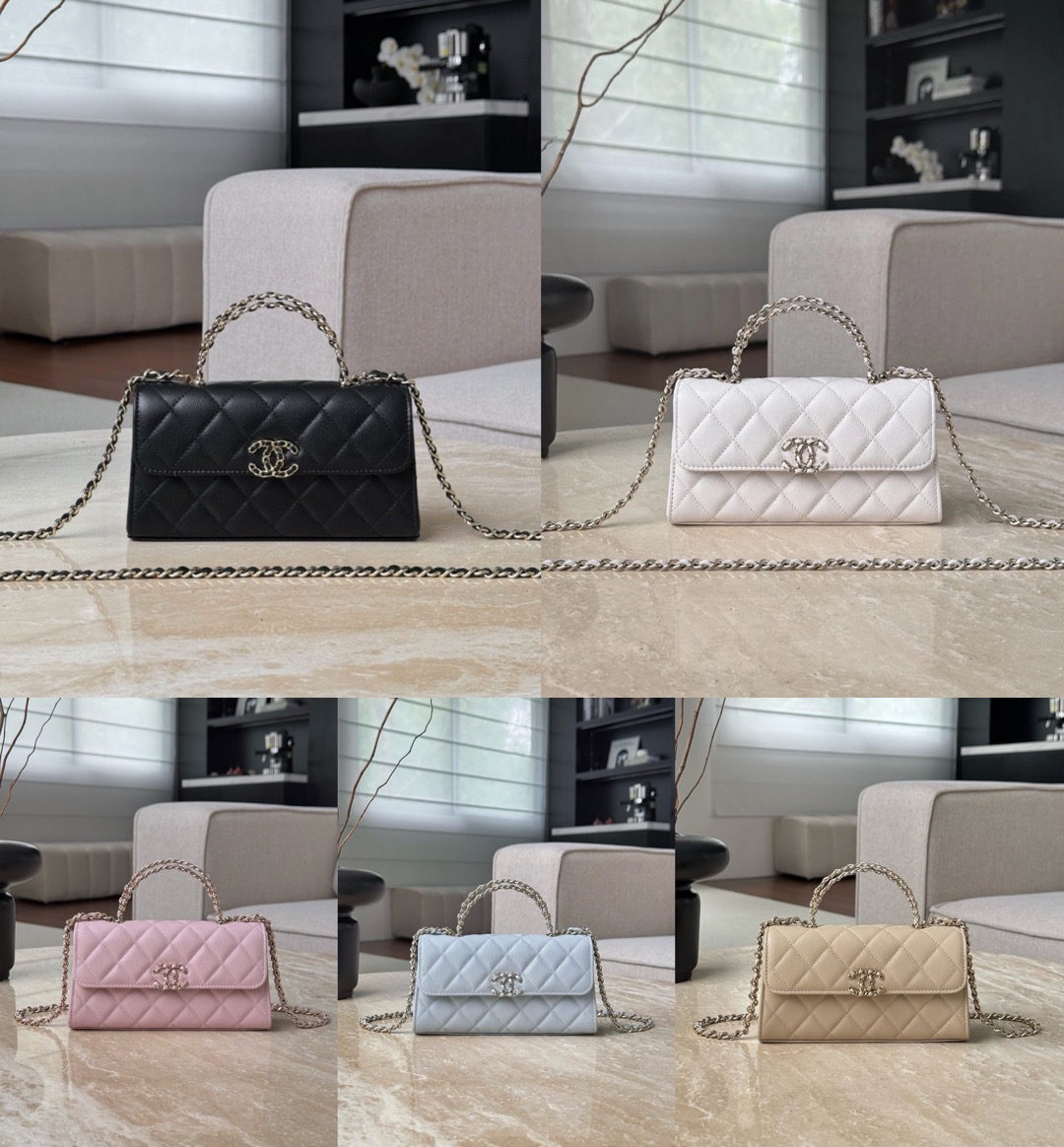 CHANEL Flap Phone Holder With Chain - image 7