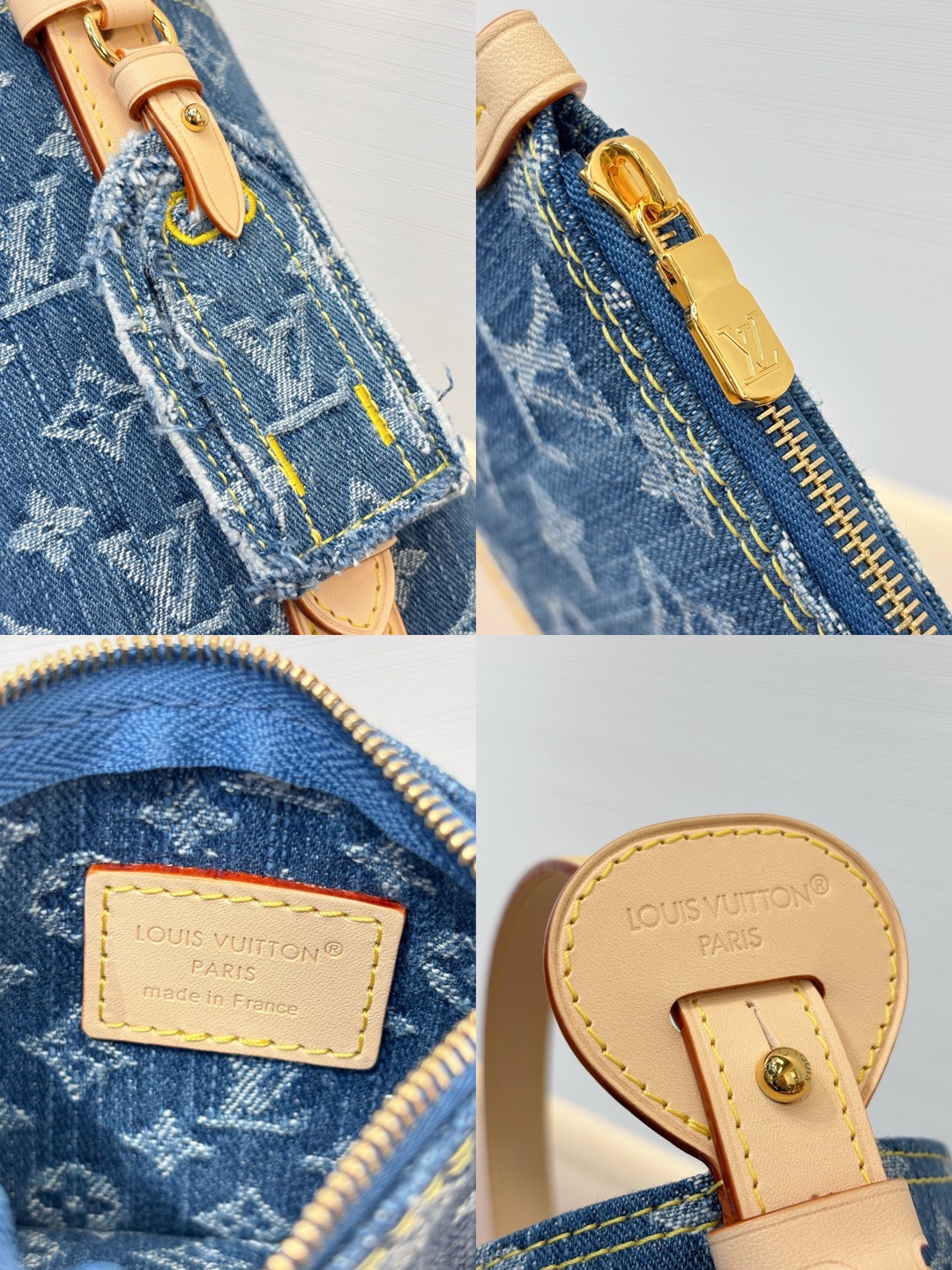 LV All in BB Denim M28107 - image 8