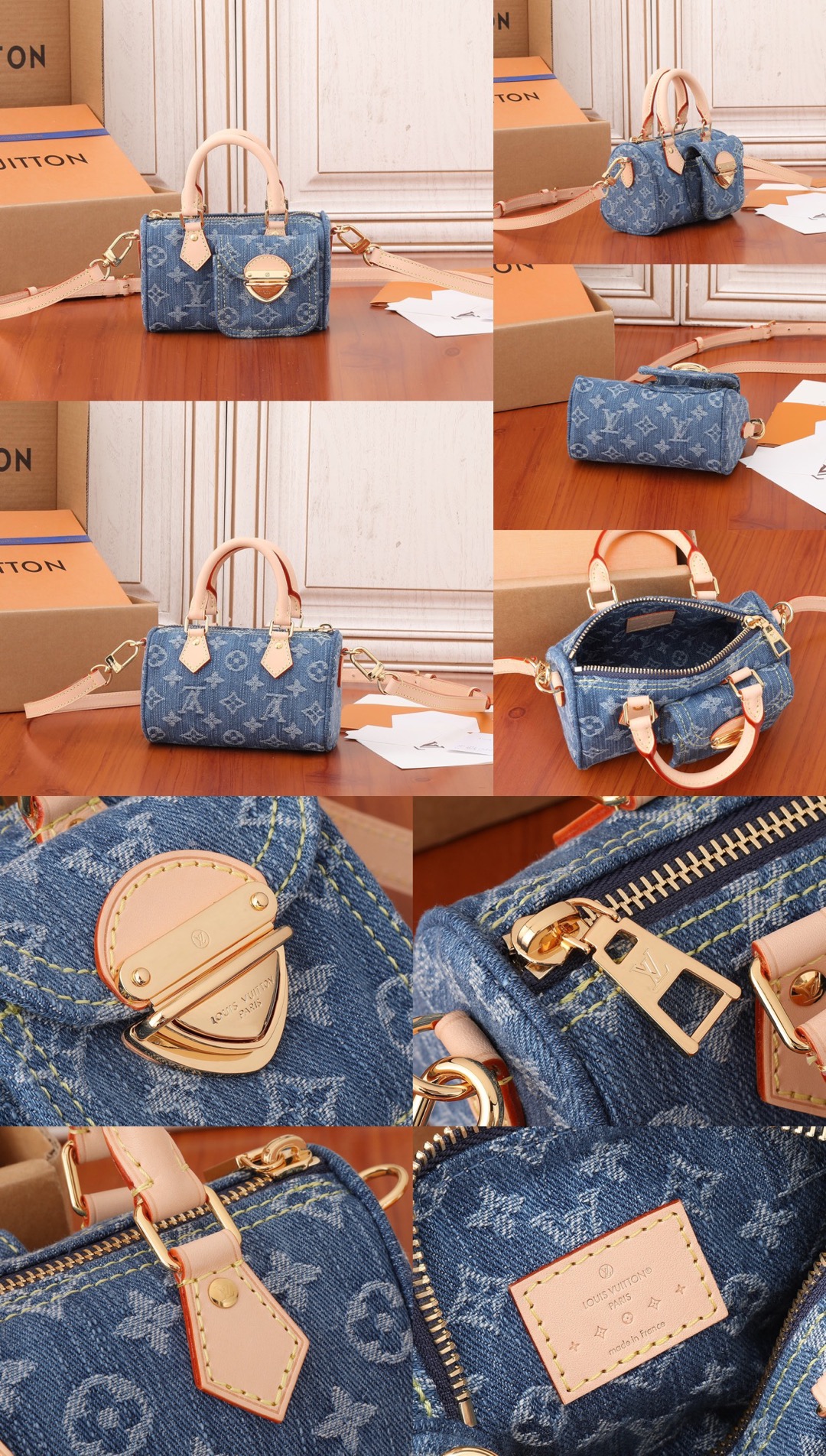 LV Denim Washed Blue Collection M46829 - image 15