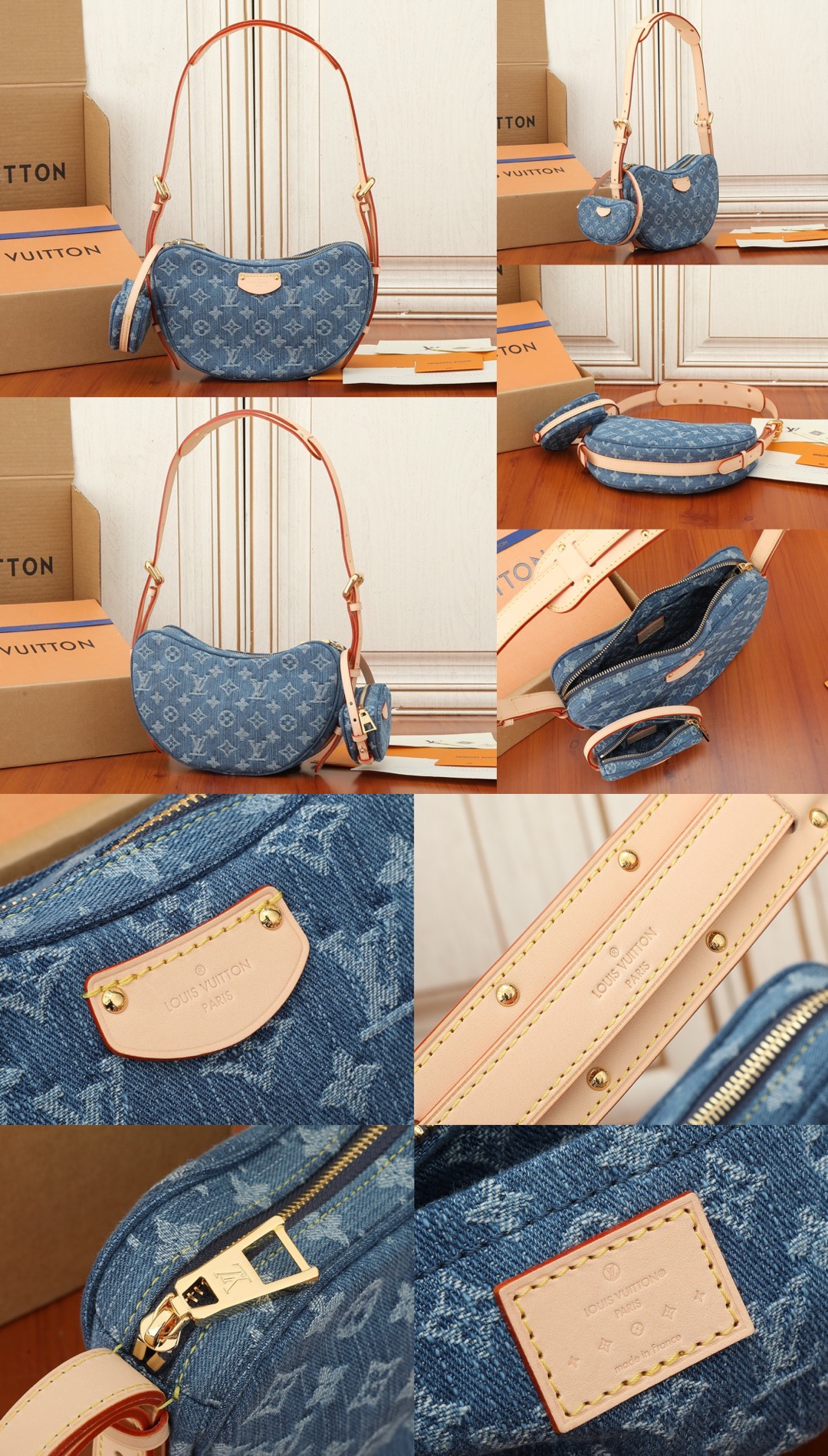 LV Denim Washed Blue Collection M46829 - image 16